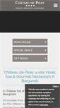Mobile Screenshot of chateau-pizay.com